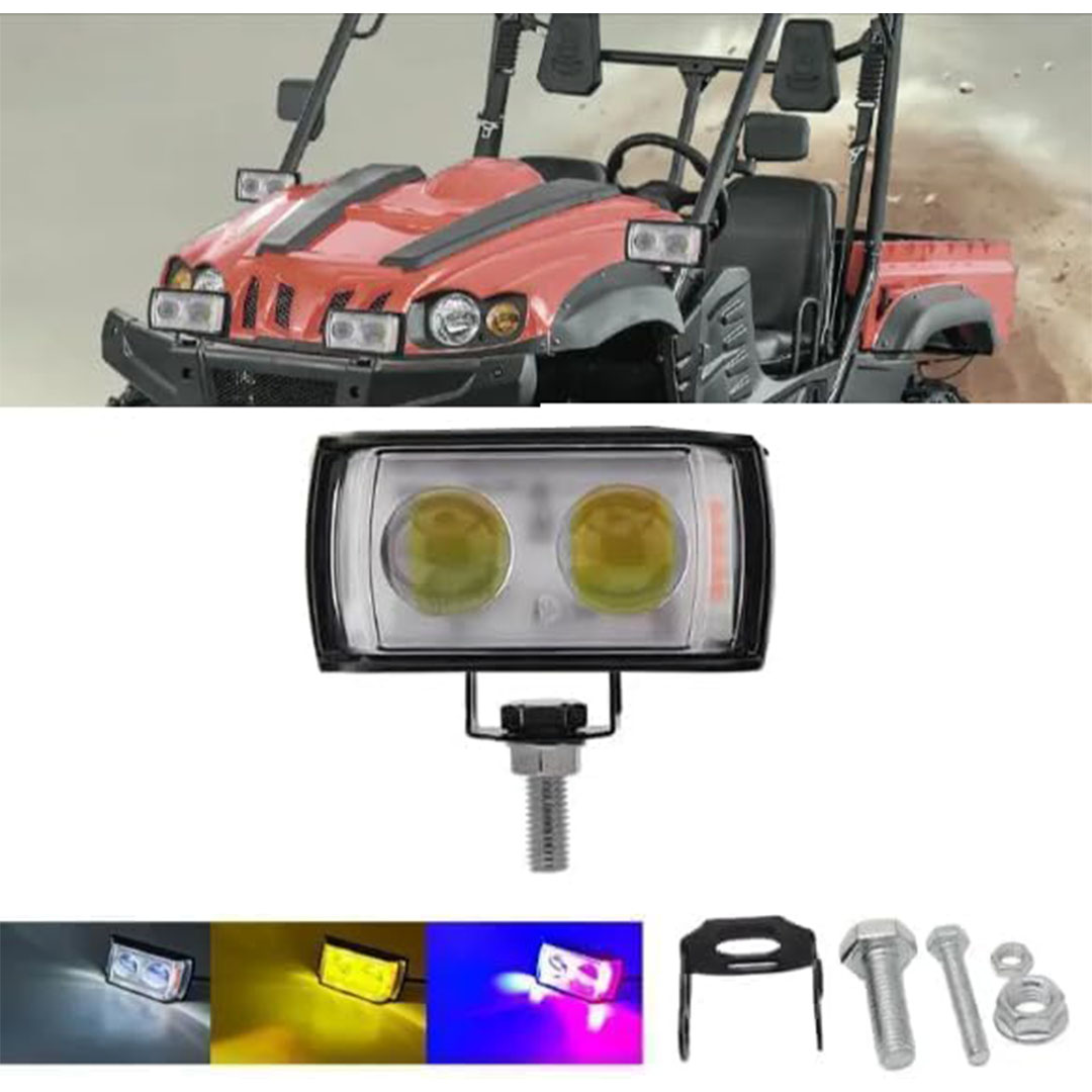 كشاف ضباب LED للدراجات النارية والطرق الوعرة