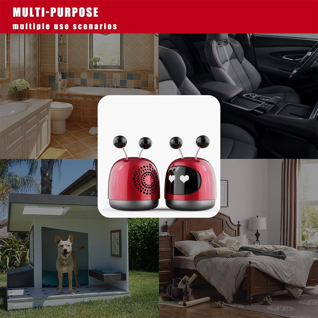 معطر سيارة قابل للحمل - أحمر