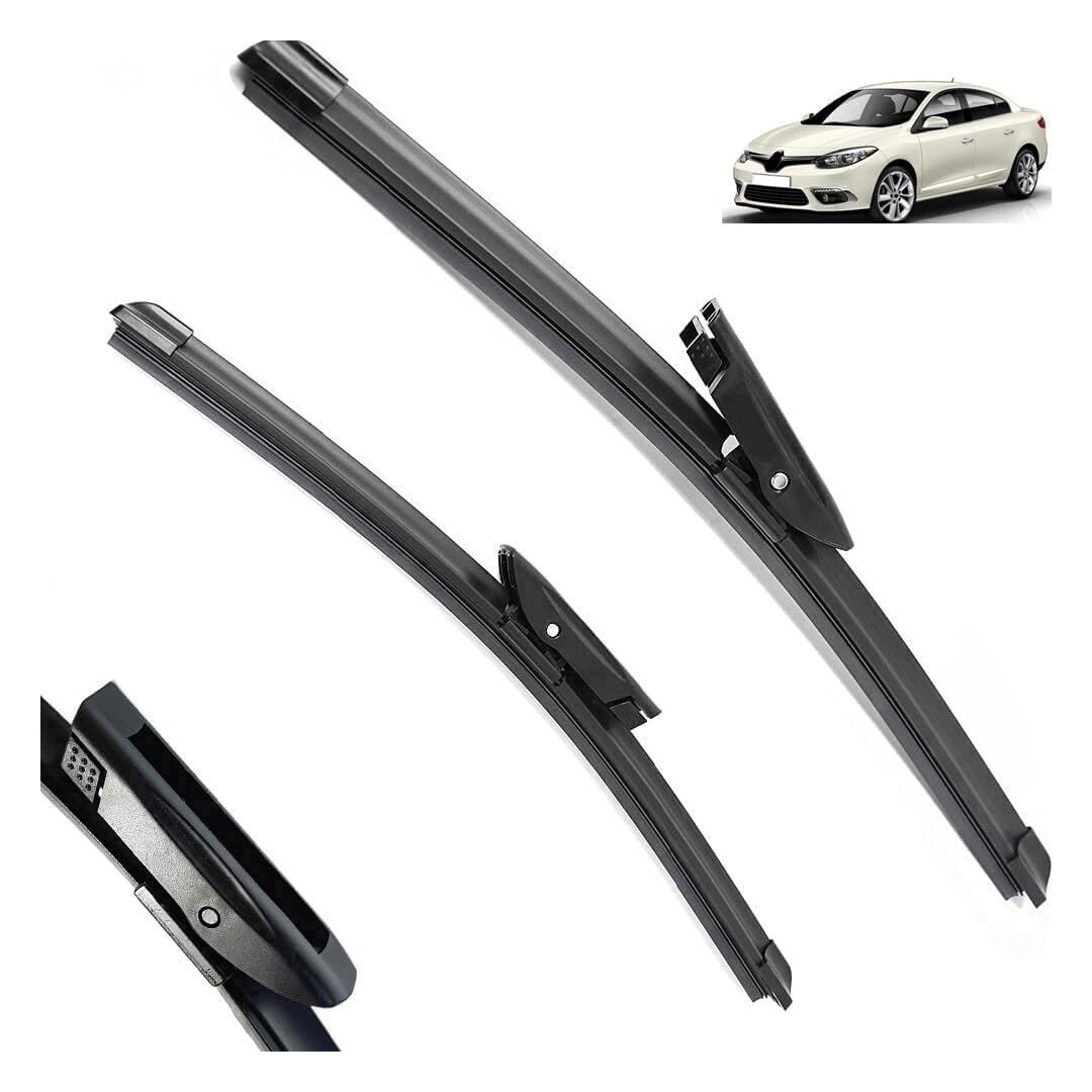 مساحات الزجاج الأمامي - 24/16 بوصة - أسود