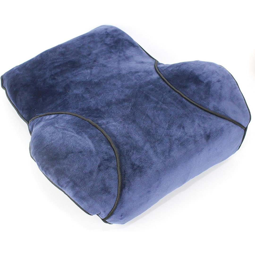 مخدة ظهر من السوفت ميموري للسيارة - كحلي