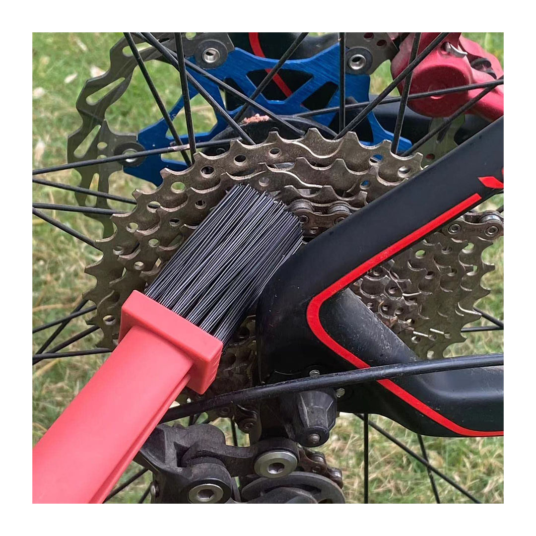 فرش تنظيف سلسلة الدراجة - أسود