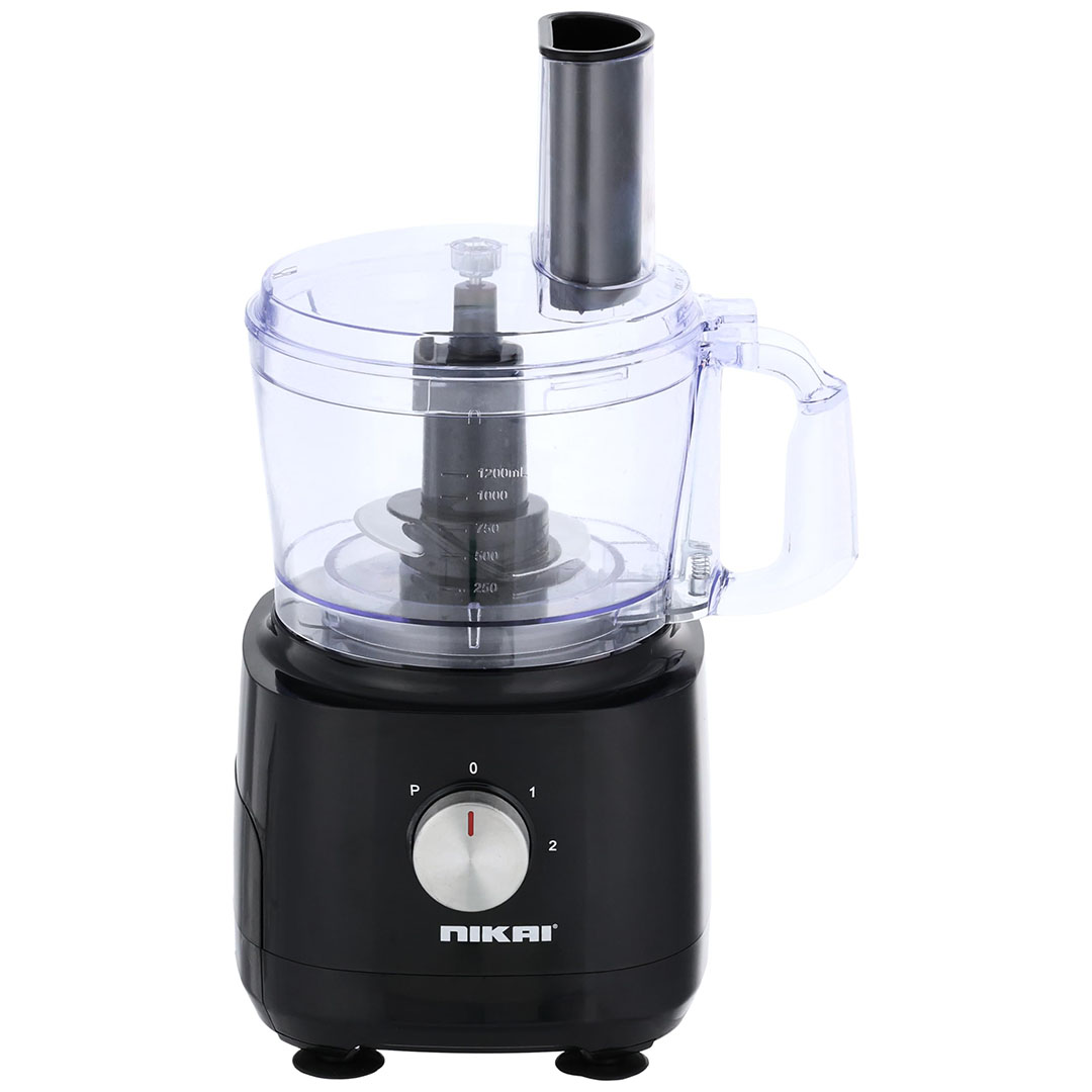 محضر طعام - 1500 واط - متعدد الوظائف من نيكاي - أسود - NEFP808