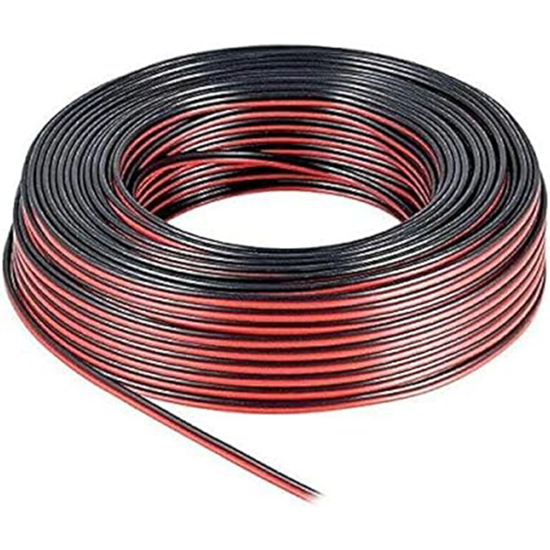 سلك سماعات صوت 2 طرف × 1 ملم – 100 متر