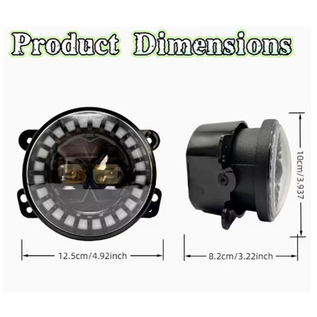 فانوس سيارة بإضاءة مضادة للضباب بتقنية LED