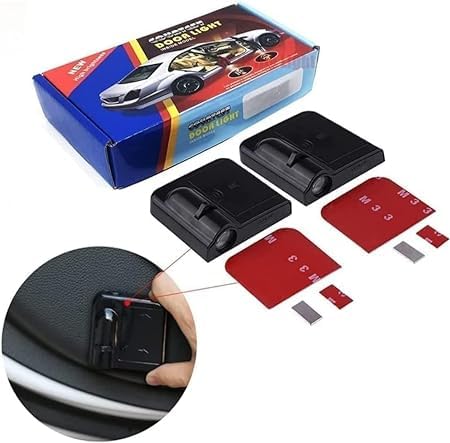 كشاف لوجو باب سياره - 2 قطعة - RENAULT