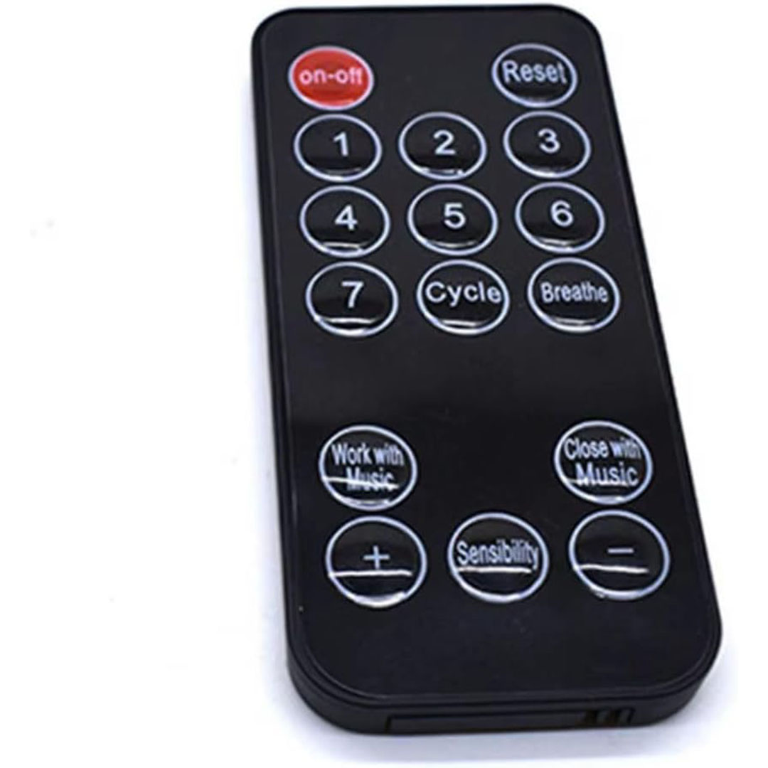 إضاءة LED داخلية للسيارة RGB بمنفذ USB وتحكم لاسلكي + ريموت