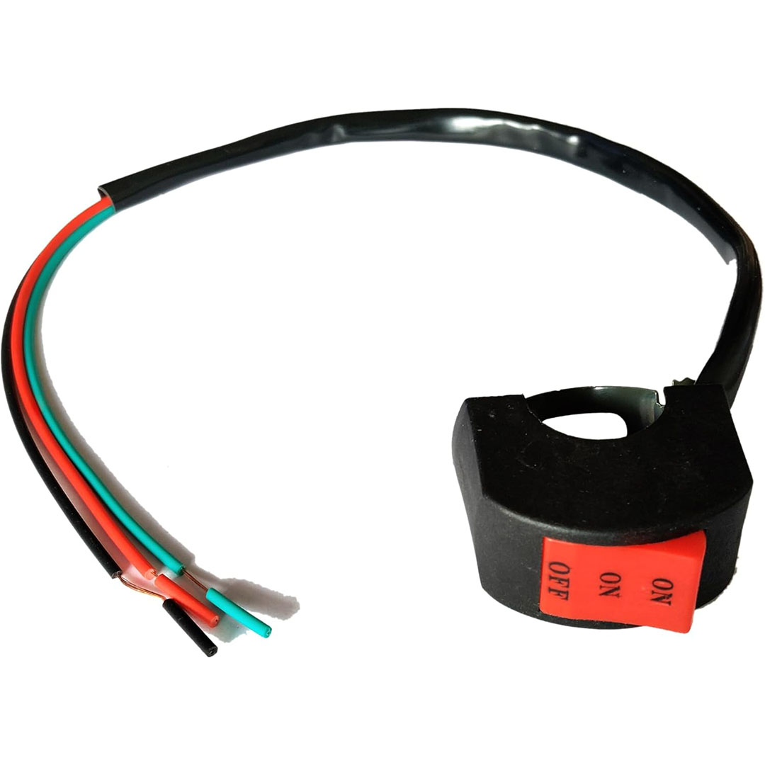 طقم كشاف ضباب ثنائي اللون للدراجات والسيارات - عدستين