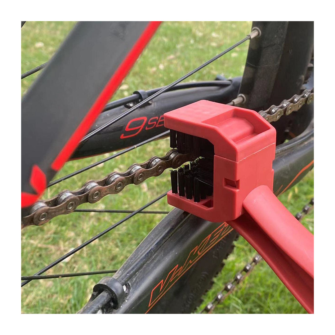 فرش تنظيف سلسلة الدراجة - أسود