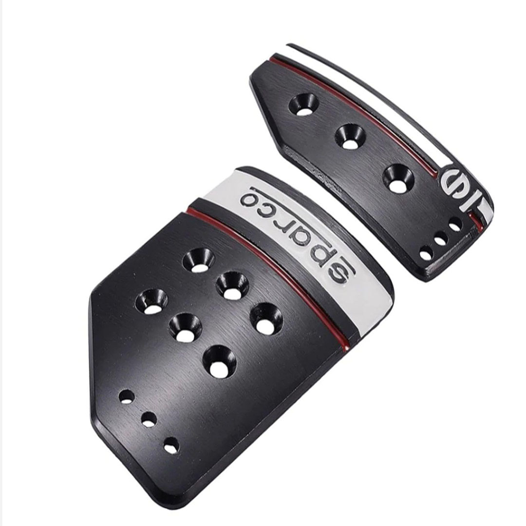 مجموعة دواسة الفرامل غطاء دواسة الفرامل قطعتين سيارة أوتوماتيكية