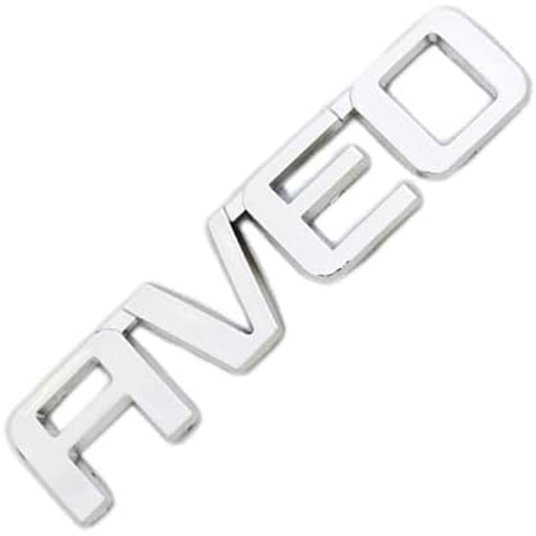 ملصق لوجو أفيو 3D – فضي