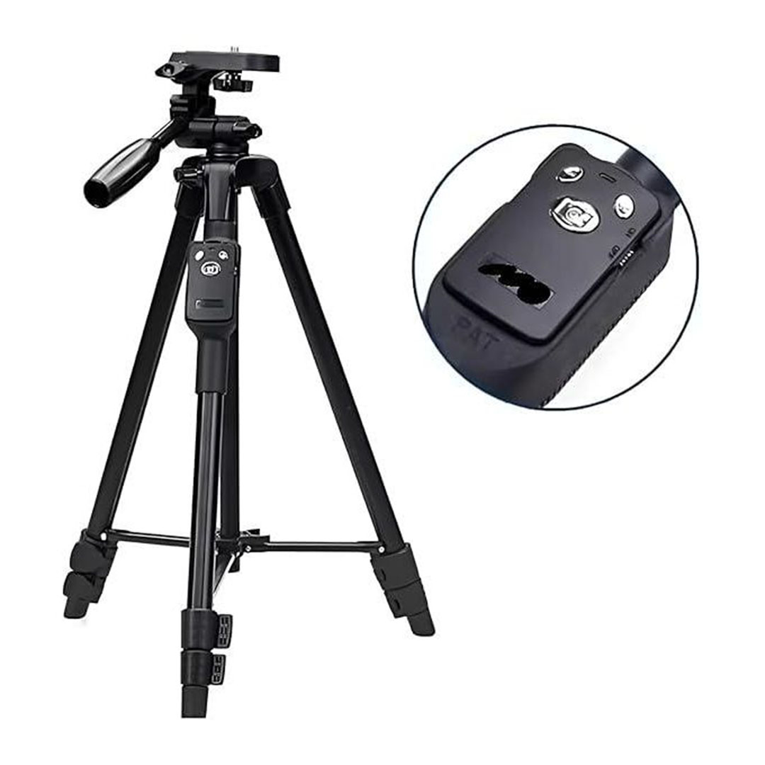 حامل ثلاثي دوار 360 درجة - خفيف الوزن - أسود NeePho NP-8810