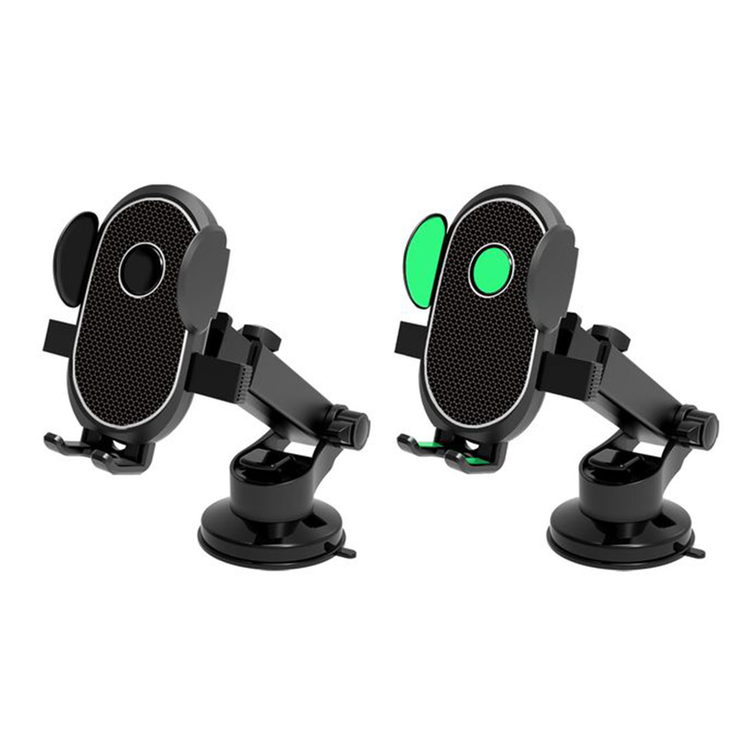 حامل موبايل سيارة بقاعدة شفط دوارة - أسود RT-667