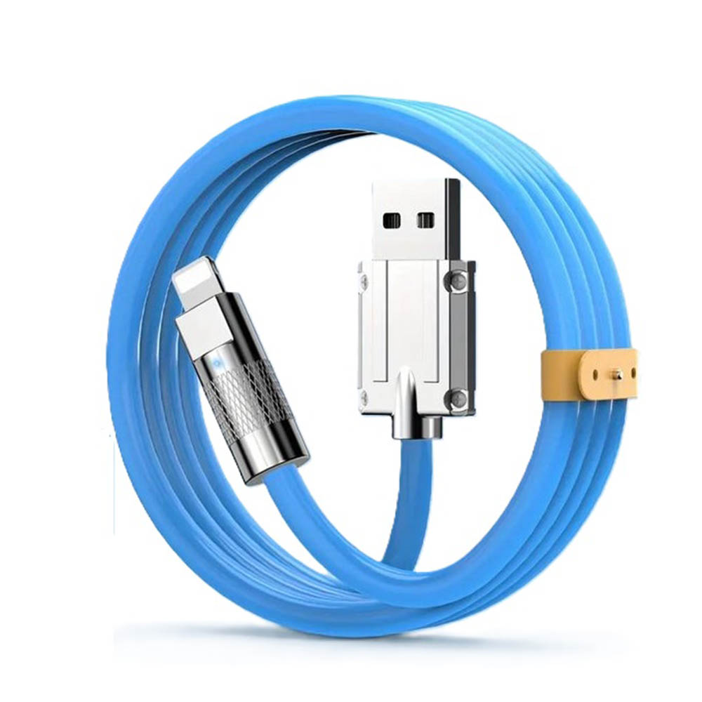 120W كابل شحن سريع للأيفون - 1 متر - أزرق