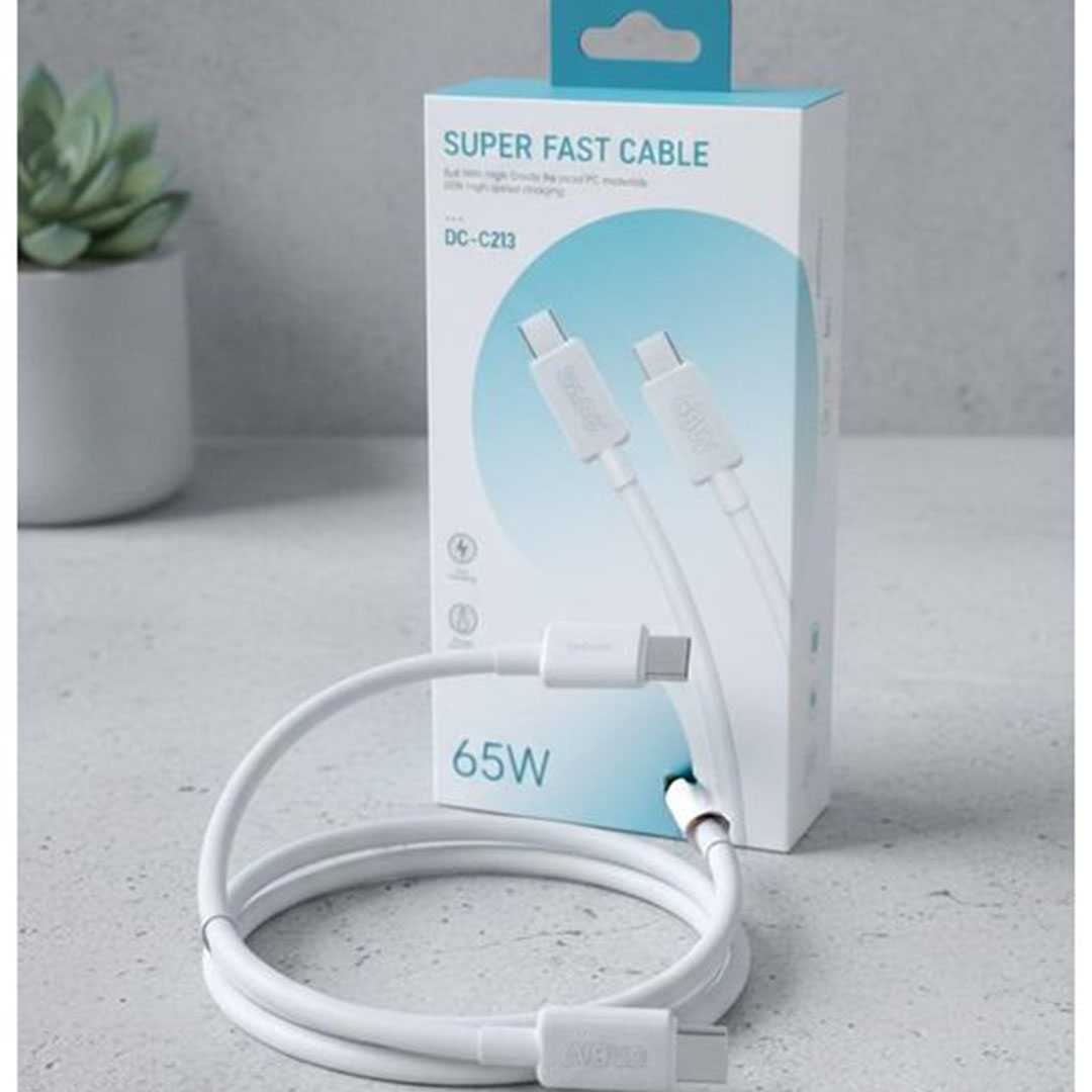 كابل شحن دادو فائق السرعة - 18 وات - من النوع C إلى النوع C - dc-c213