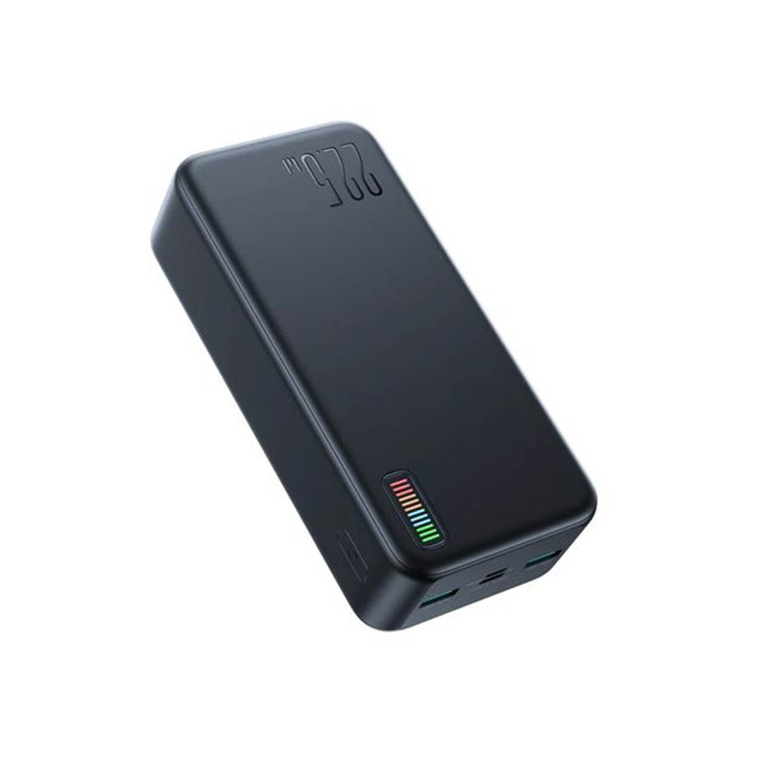 JR-QP196 باور بانك - 30000 مللي امبير - 4 مخرج - أسود