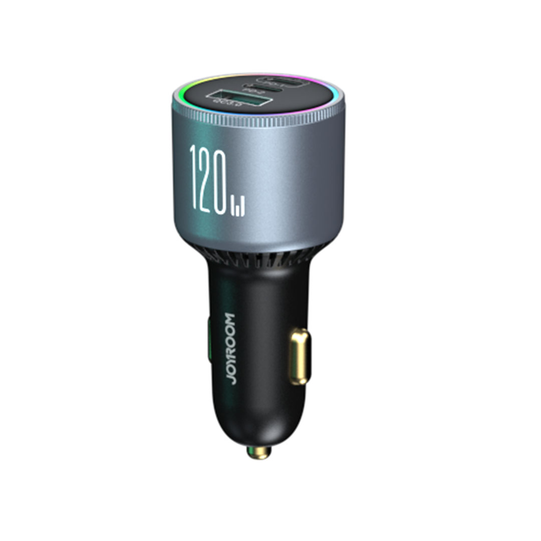 جوي روم شاحن سيارة - 120 واط - 3 منافذ - JR-CCN07