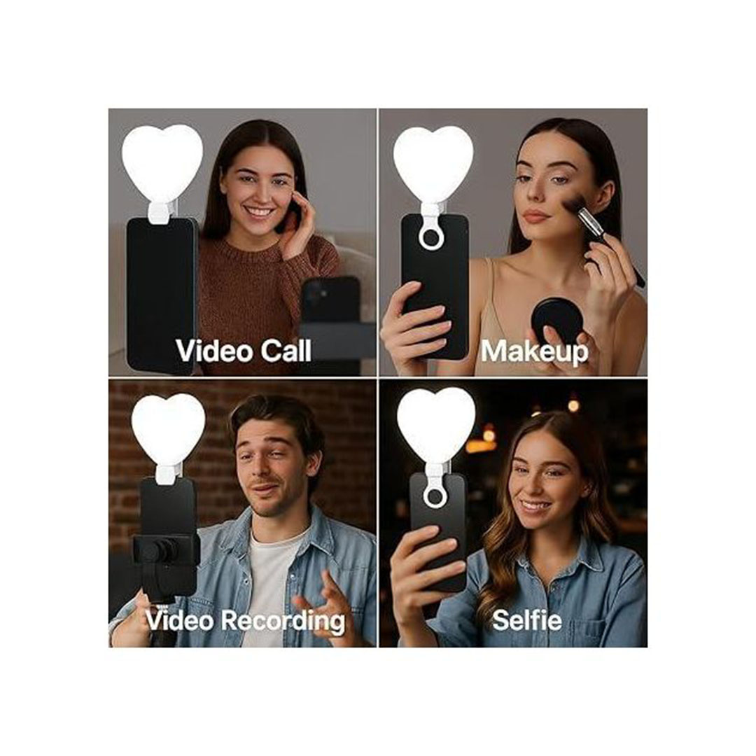 رينج لايت صغير للموبايل شكل قلب