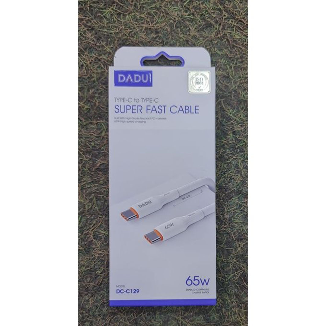 كابل شحن Dadu - فائق السرعة - من النوع C إلى النوع C - dc-c129