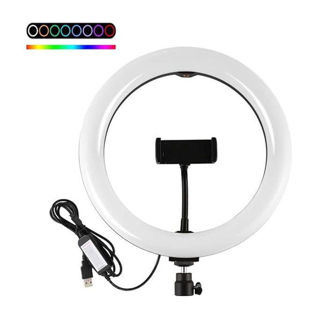 رينج لايت مع حامل موبايل - MJ36