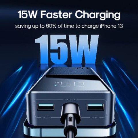 JR-T015 باور بانك 30000 ملي أمبير