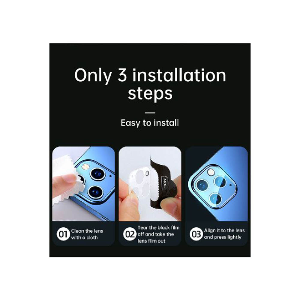 JR-PF729 واقي عدسة الكاميرا لايفون 12 Pro