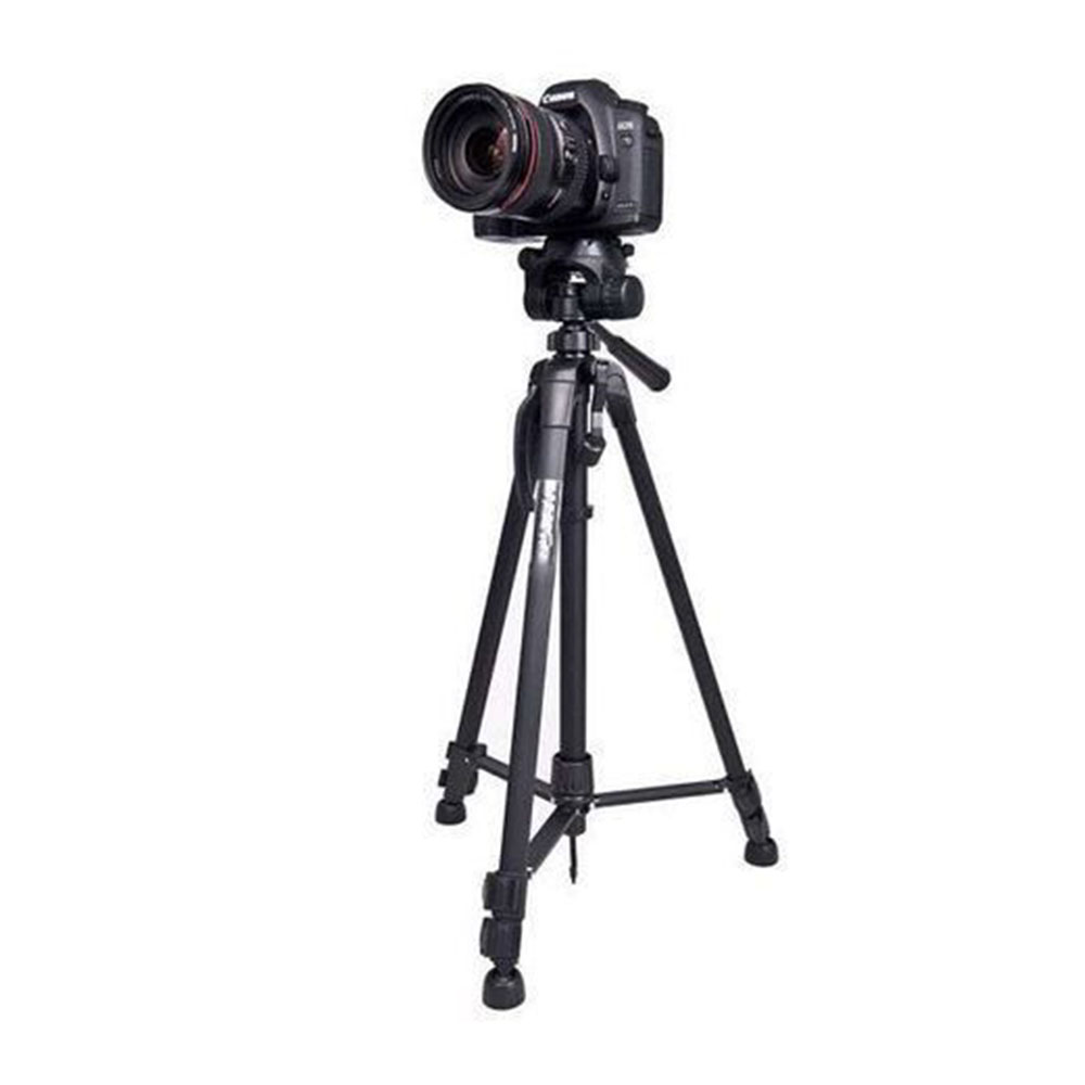 VCT-3388 حامل ثلاثي للكاميرا والموبايل - أسود