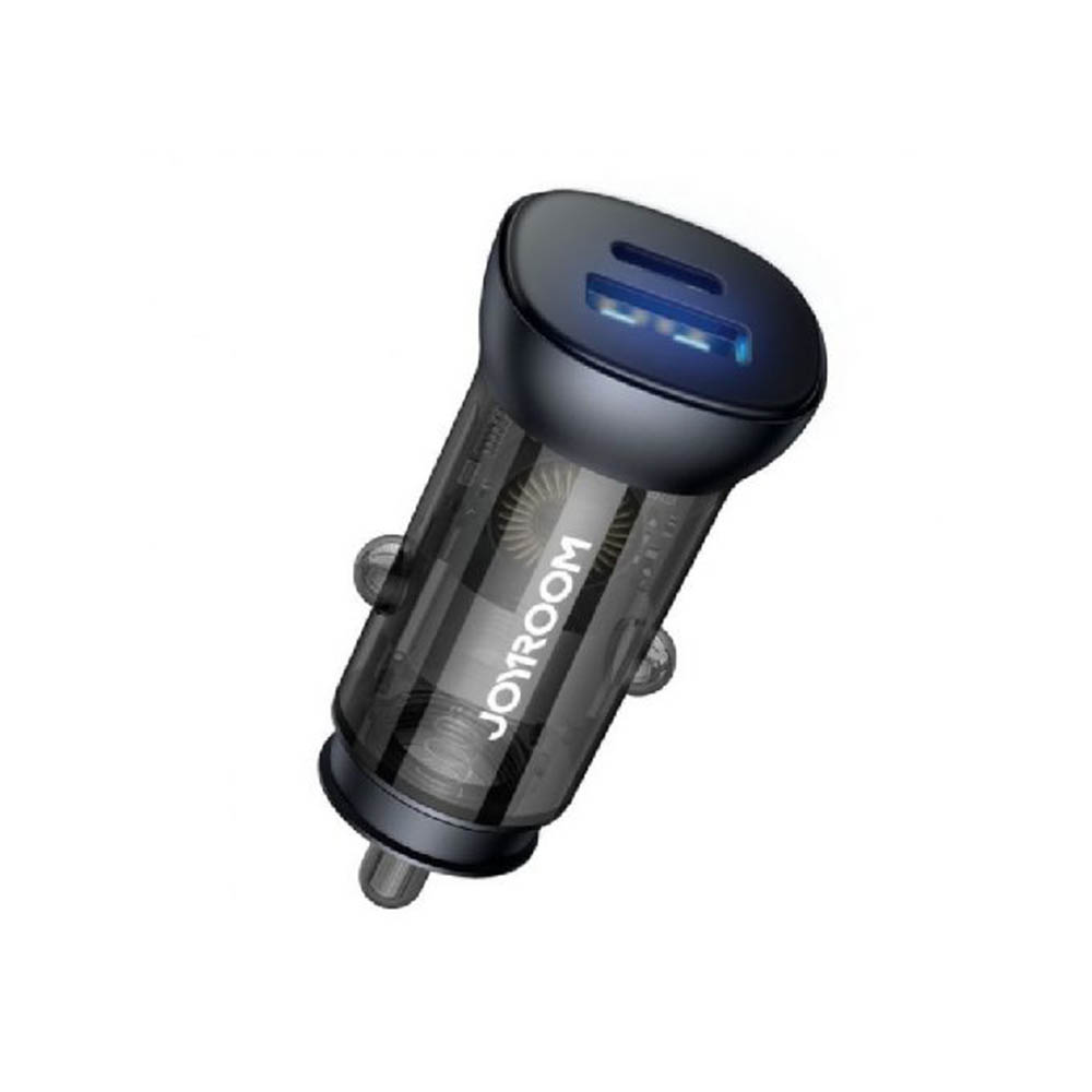 C-A42 شاحن عربية سريع - 2 مخرج - أسود