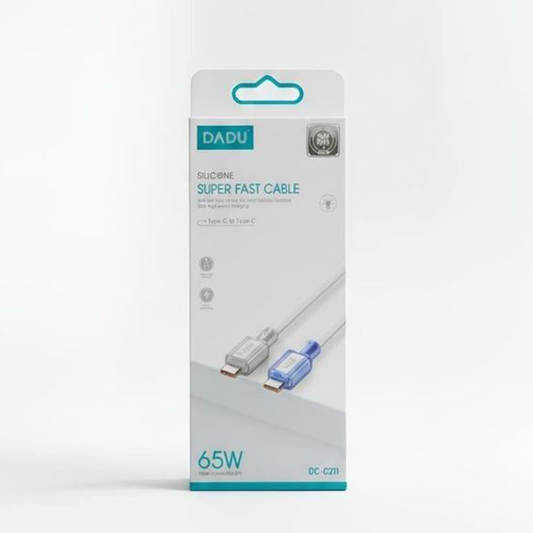 كابل شحن دادو - 65 وات - من النوع C إلى النوع C - dc-c211