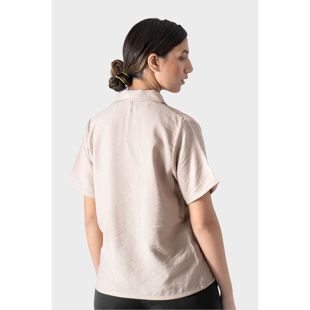 LSSS قميص كتان حريمي