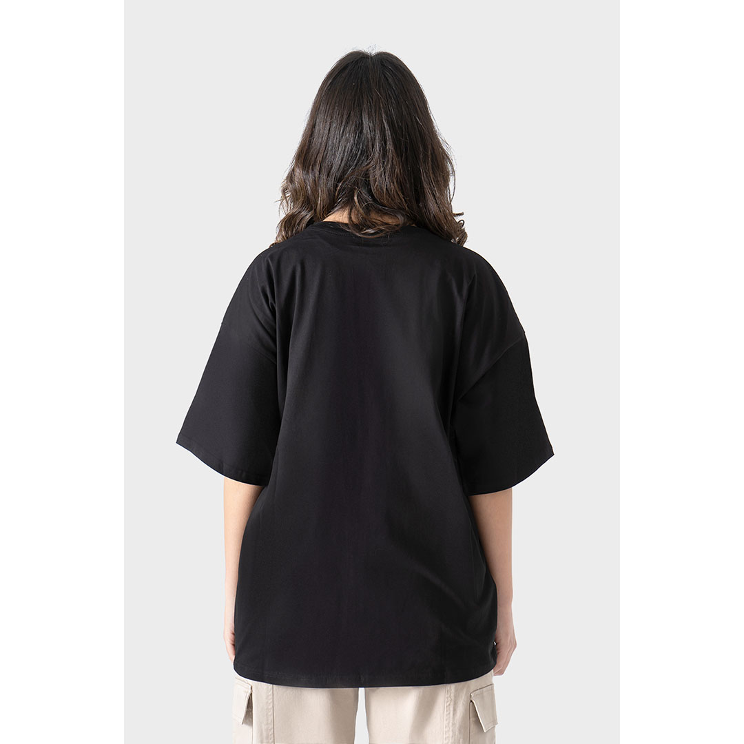 OSSTS تيشيرت أوفر سايز نص كم حريمي