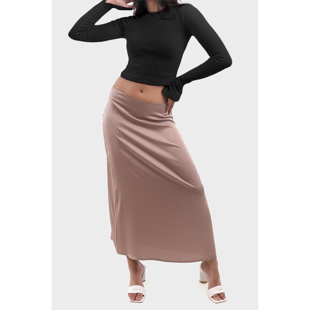 CLST كروب توب بكم طويل حريمي - أسود