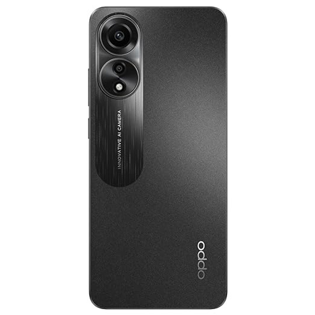 اوبو A78 موبايل - 256/8 جيجا - شريحتين - 4G - أسود - eh-39