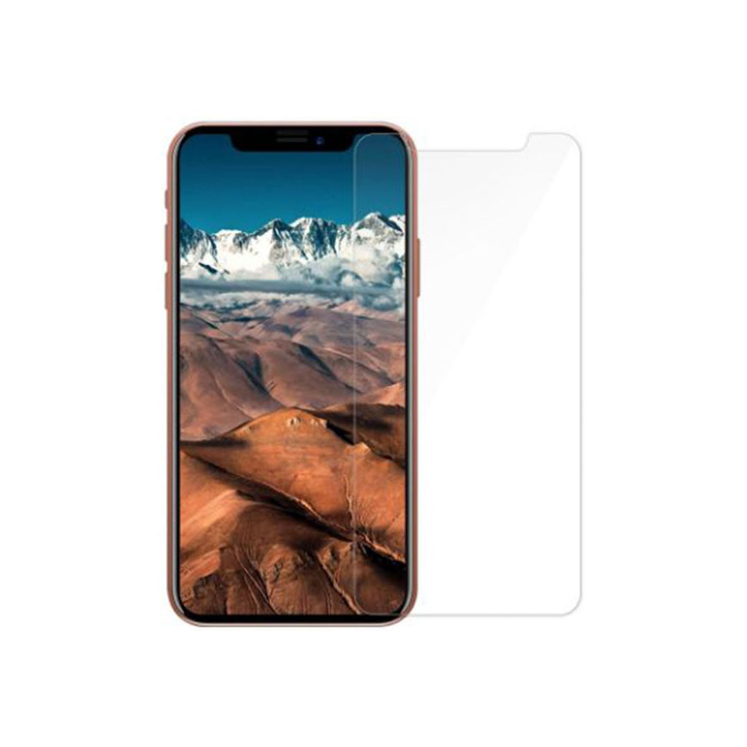 أسكرين حماية للشاشة زجاجية لموبيل أيفون x - شفاف