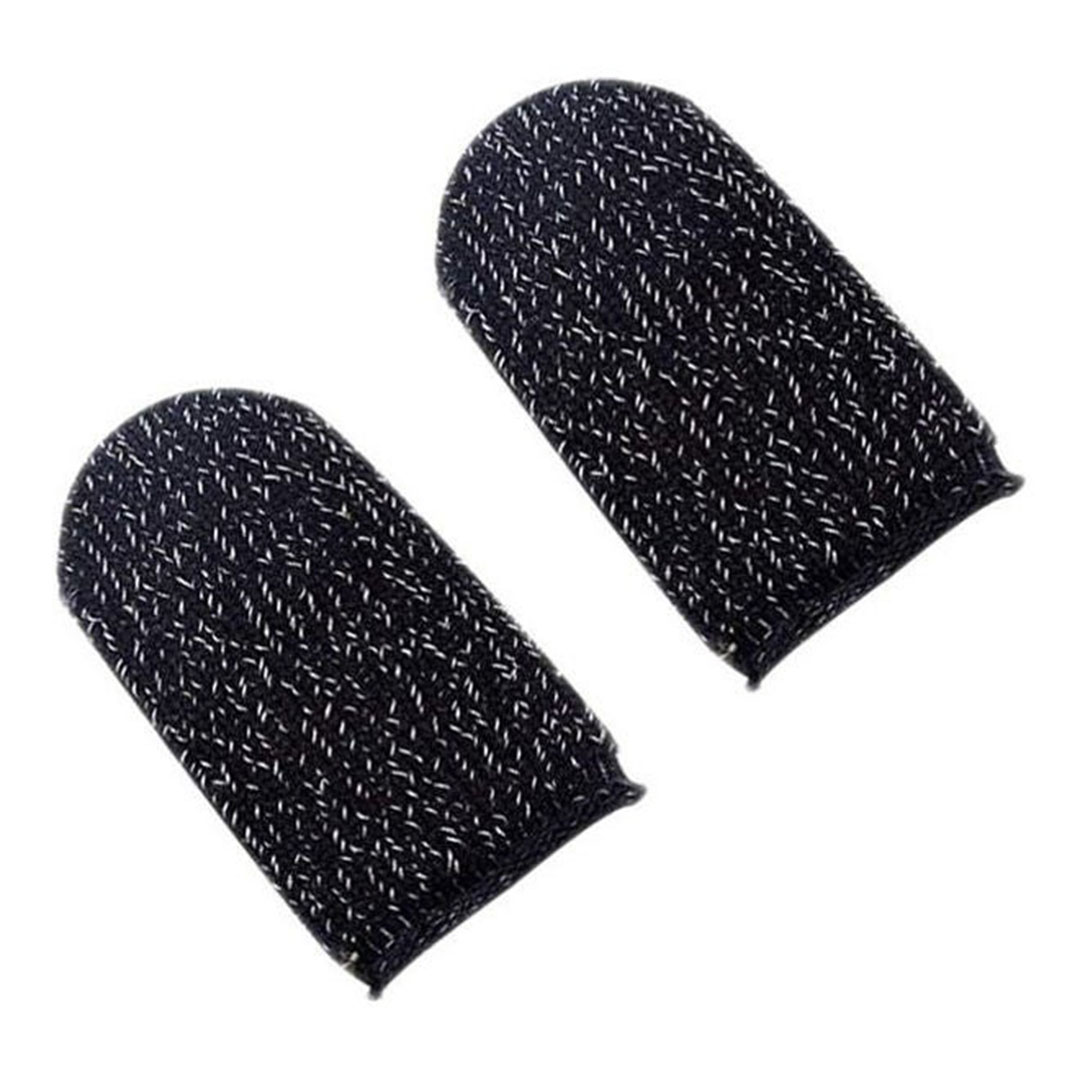 أصابع بابجي مقاومة للعرق - أسود