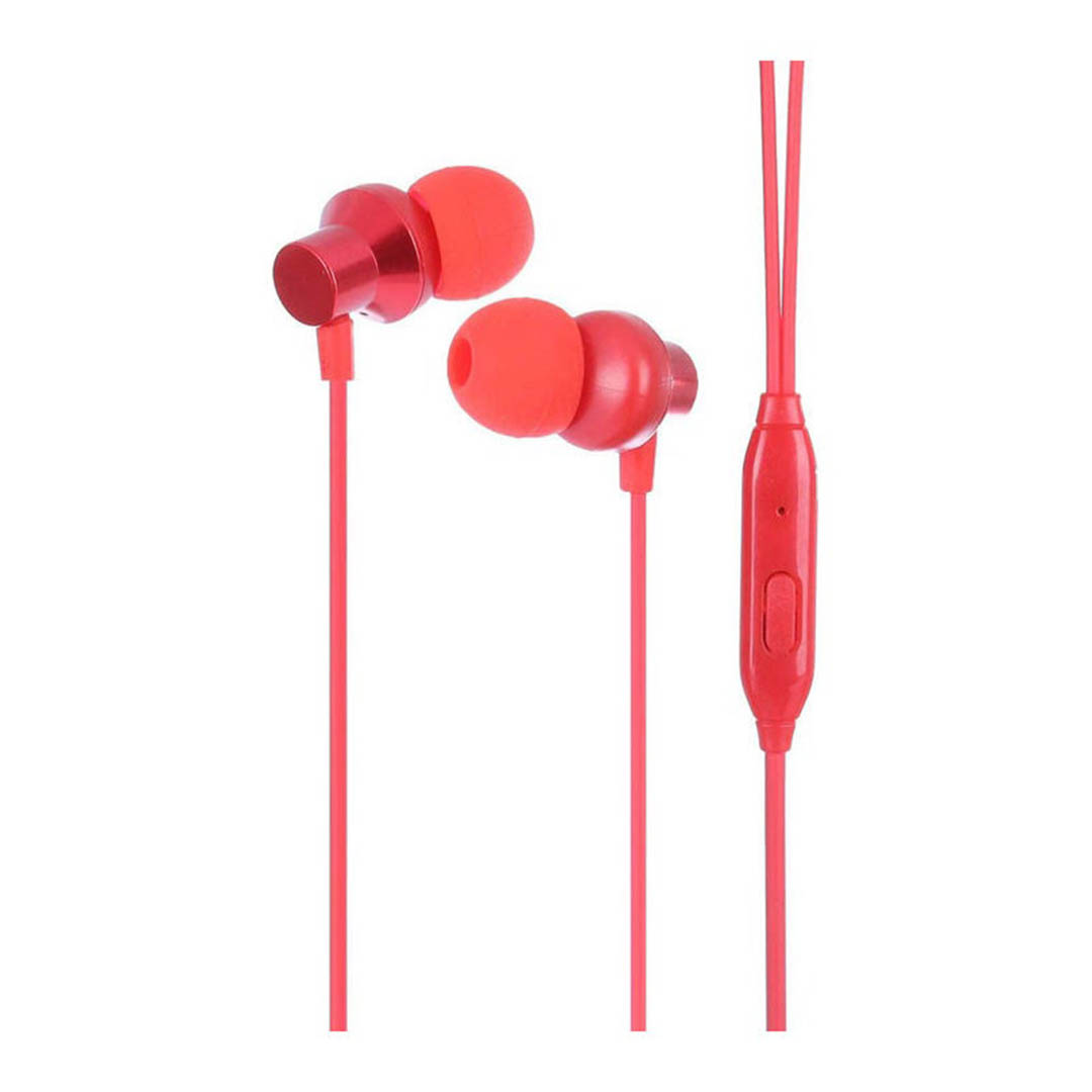 HF130 سماعات أذن سلكية - أحمر