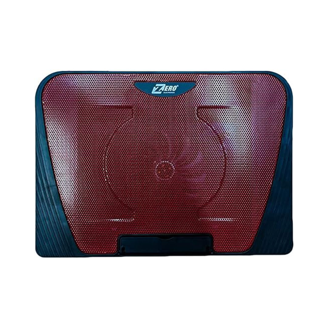 ZR-550 مروحة تبريد لللابتوب - أحمر