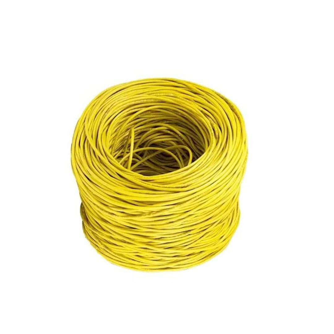 كابل نت وورك 305 متر كات 5 UTP - أصفر