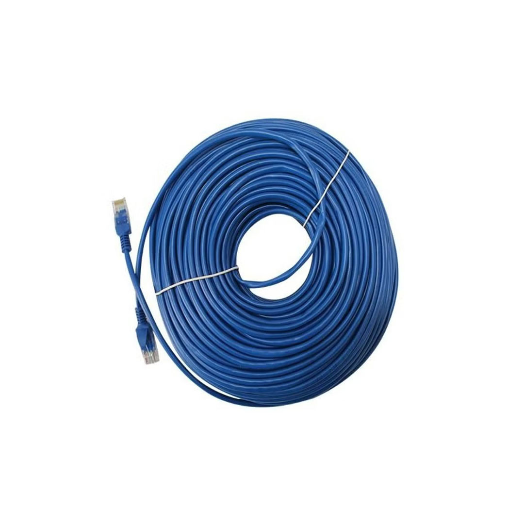 كابل نت وورك - 40 متر - كات 5 UTP - أزرق