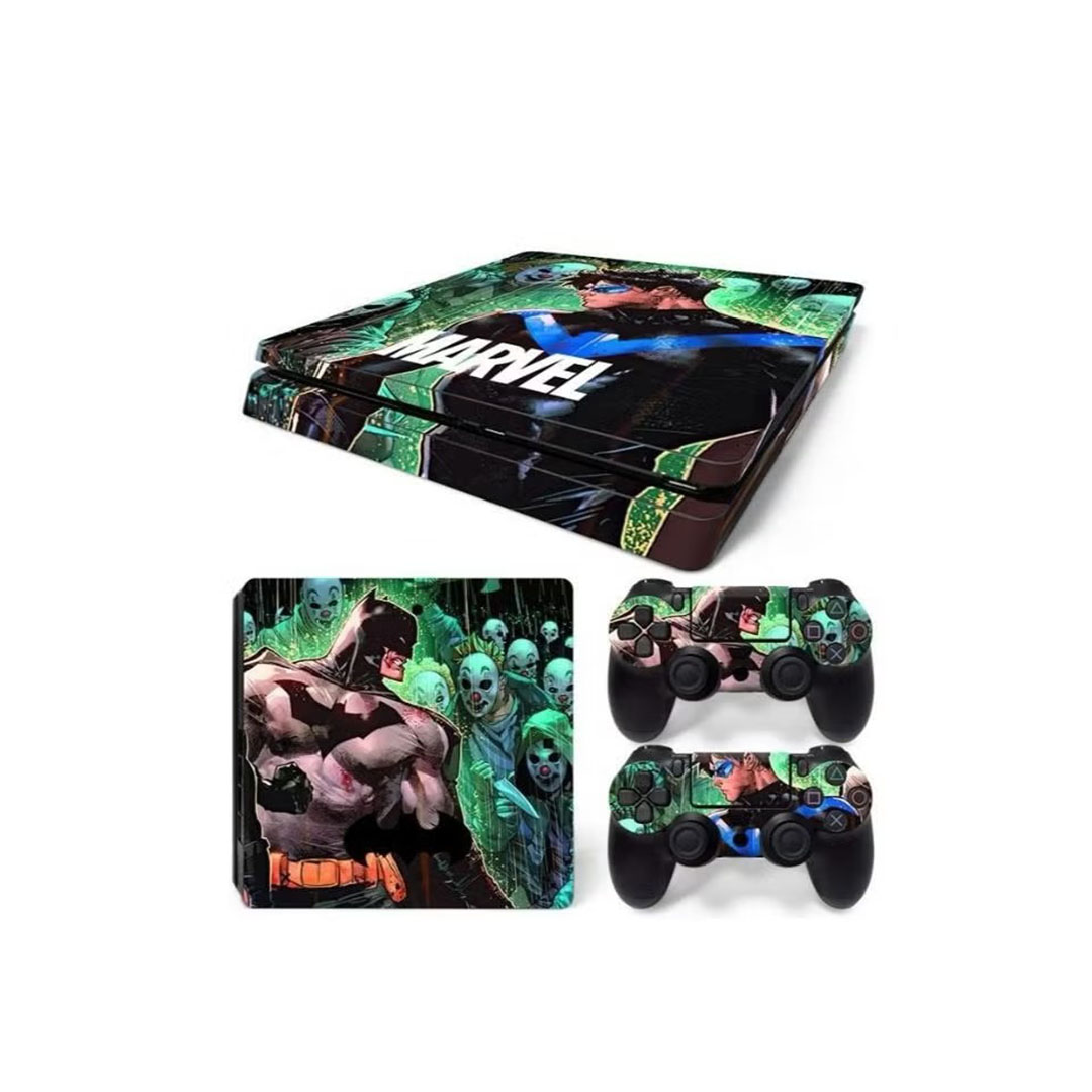 ملصق وحدة PS4 والدراعات - باتمان