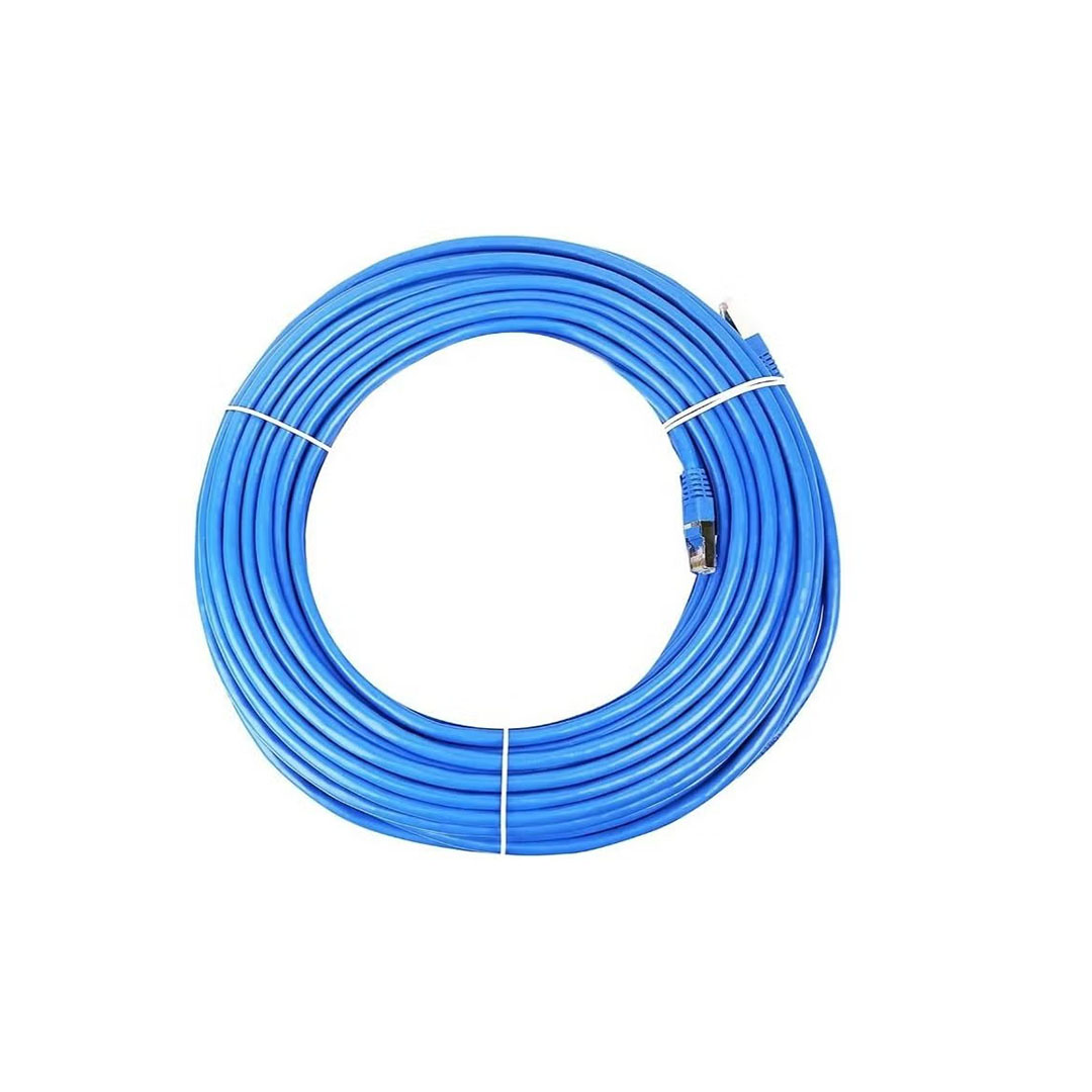 كابل نت وورك - 30 متر - كات 5 UTP - أزرق