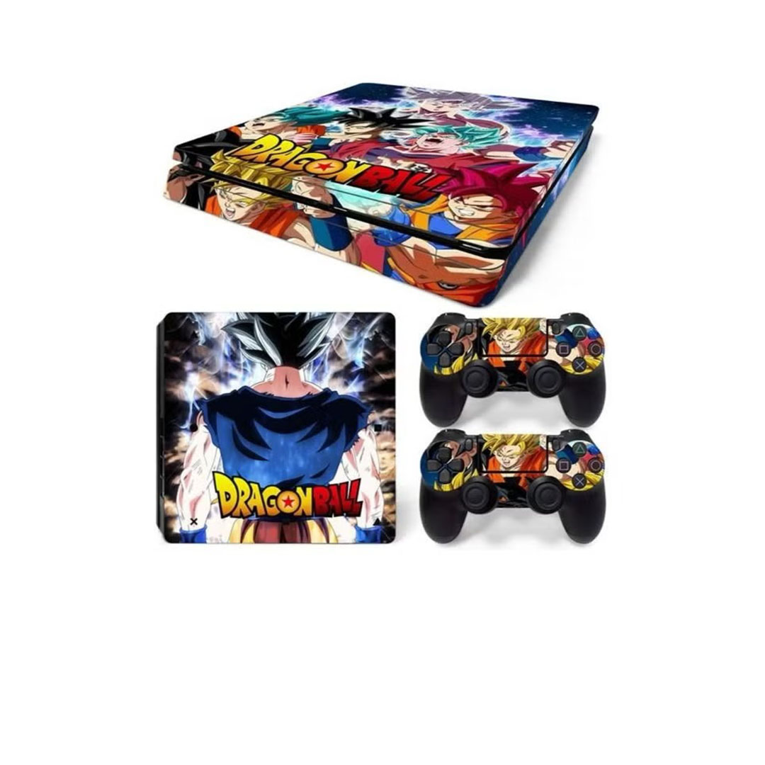 ملصق وحدة PS4 والدراعات - دراجون بول