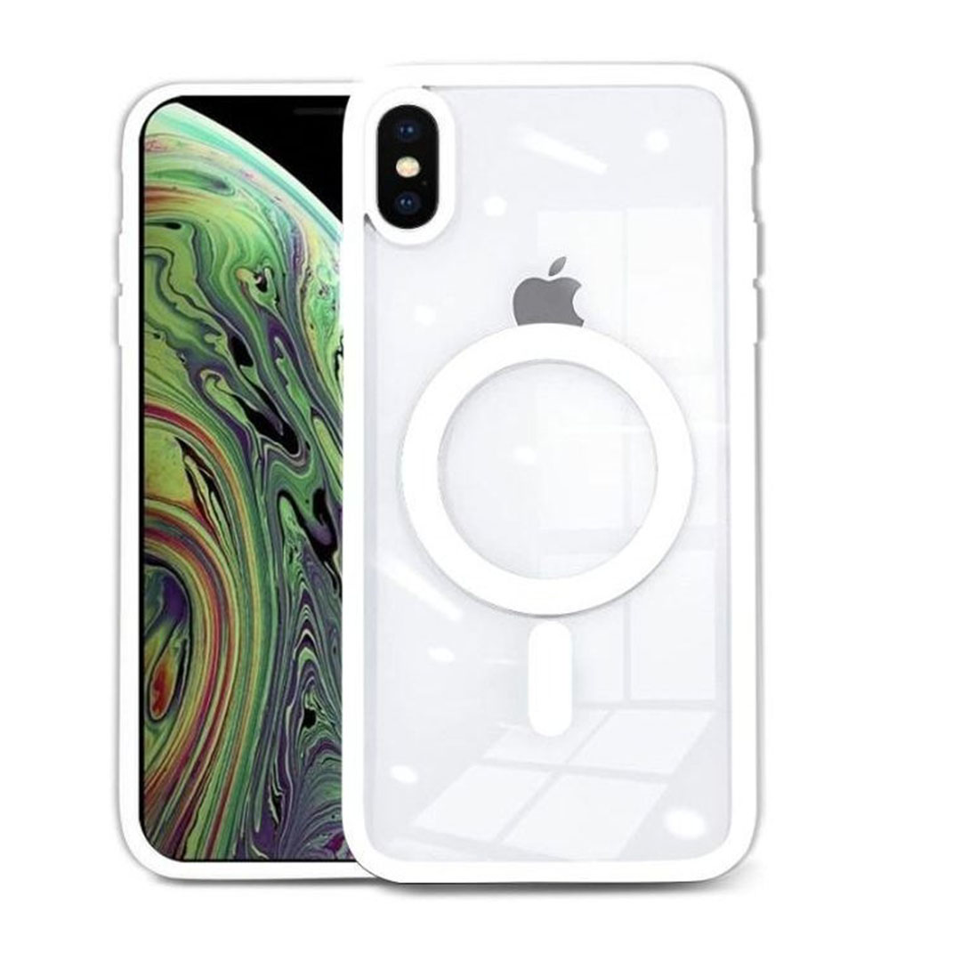 جراب حماية لموبايل أيفون xs ماكس - أبيض