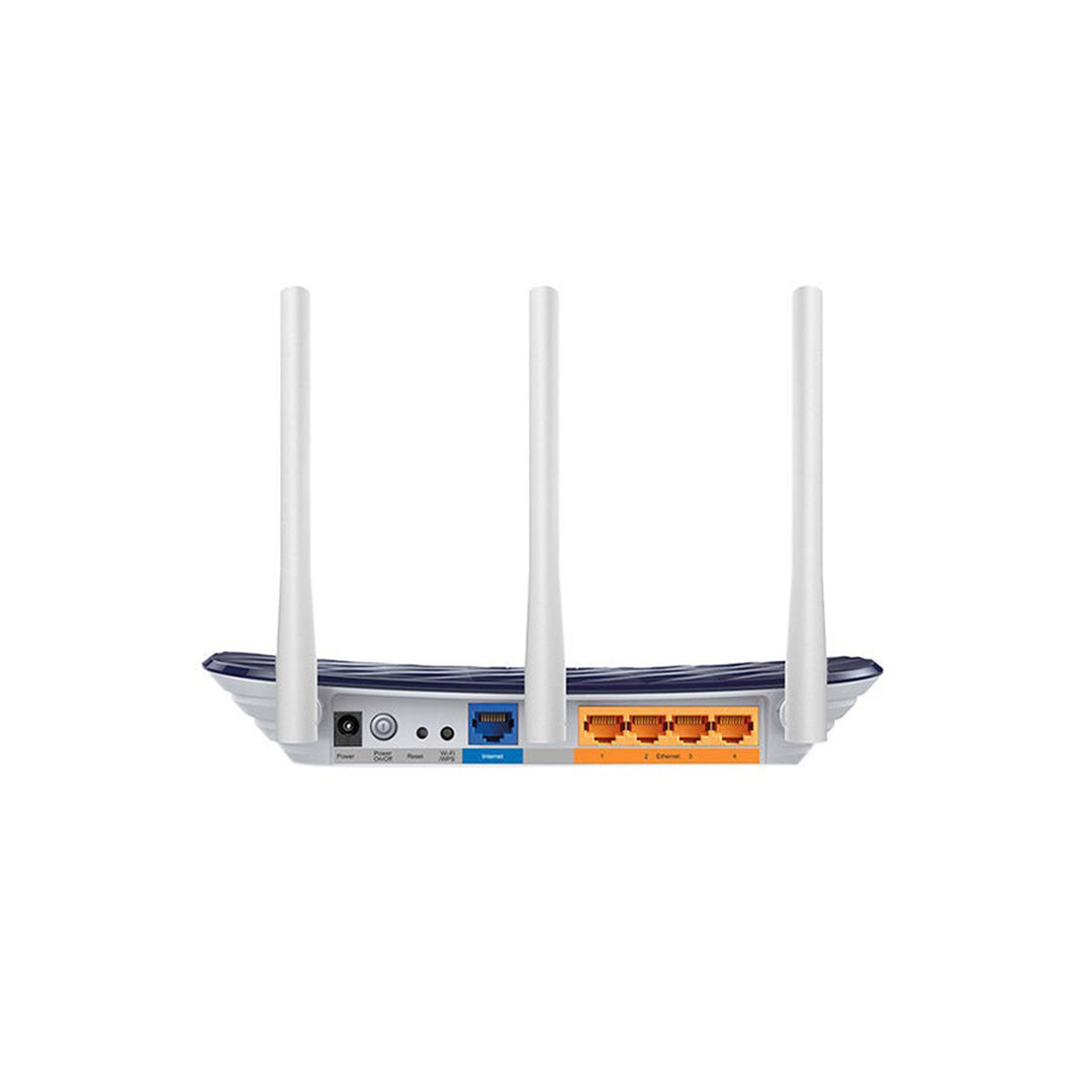 Ac750 راوتر لاسلكي- 5 منافذ- أسود