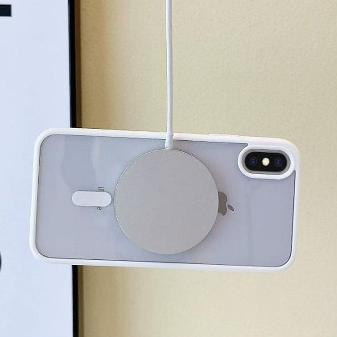 جراب حماية لموبايل أيفون xs ماكس - أبيض