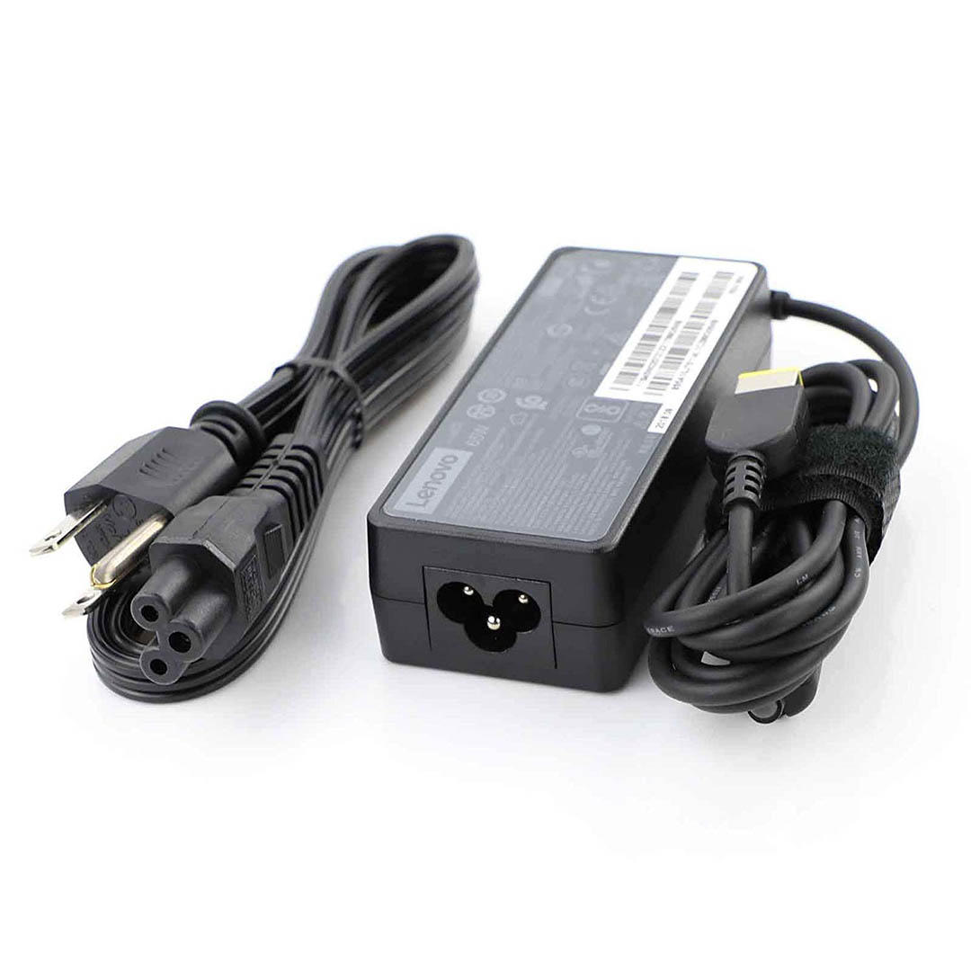 45N0478 سلك شاحن لاب توب - 65 وات - أسود