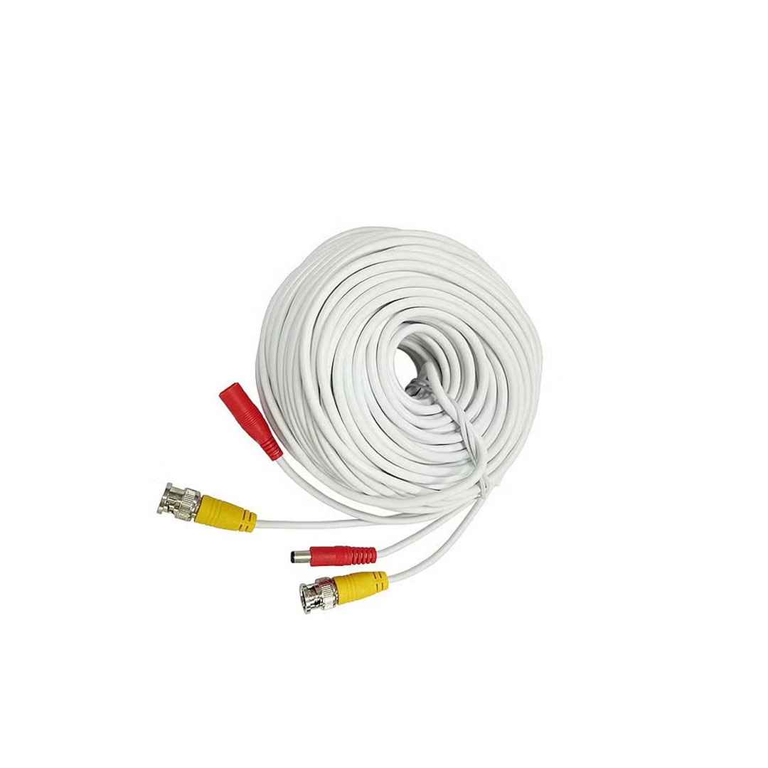 كابل CCTV - 20 متر - من BNC إلي DC