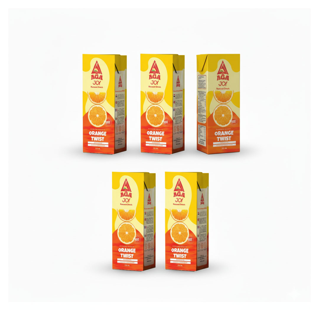 5 أجا عصير تتراباك برتقال 235 مللي