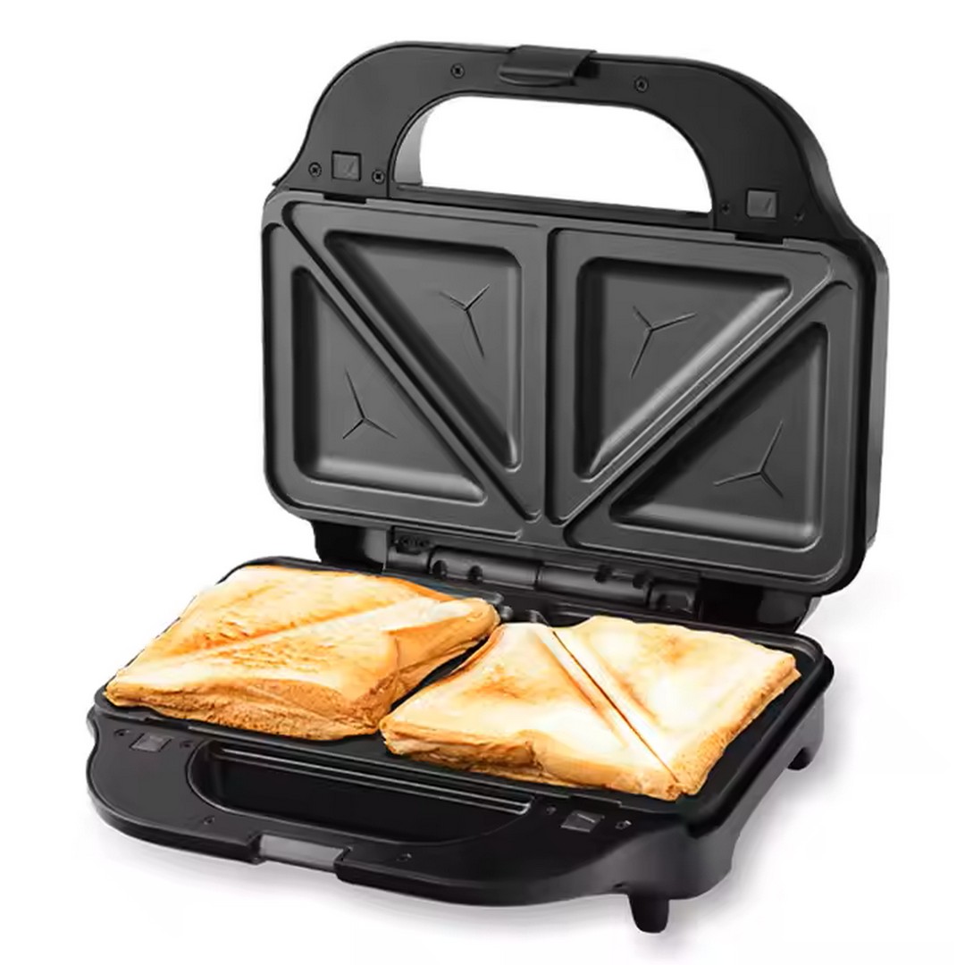 اينزو صانع ساندوتش وجريل -1000وات - فضي/ أسود