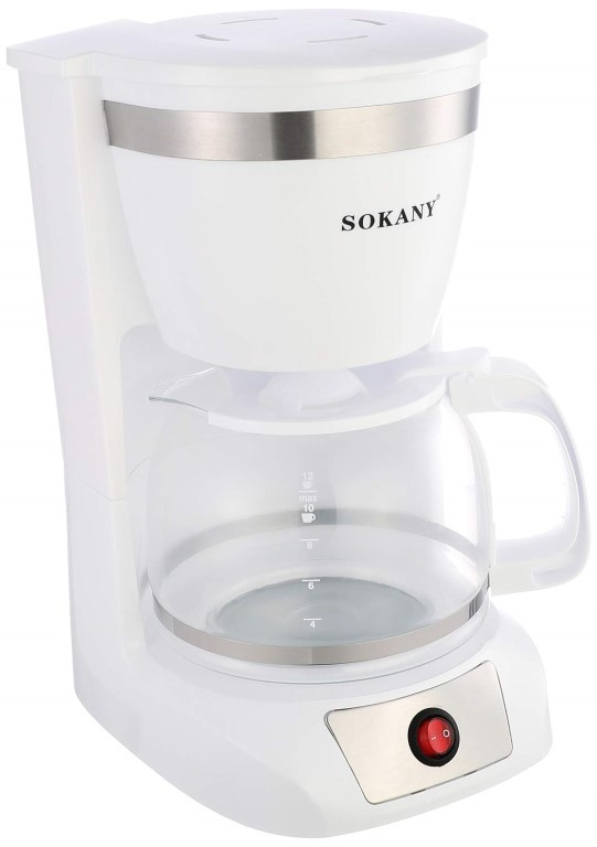 CM-108S ماكينة تحضير القهوة المفلترة 12 كوب سوكاني - 800 وات