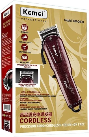 KM-2600 ماكينه حلاقة الشعر الكهربائيه للرجال